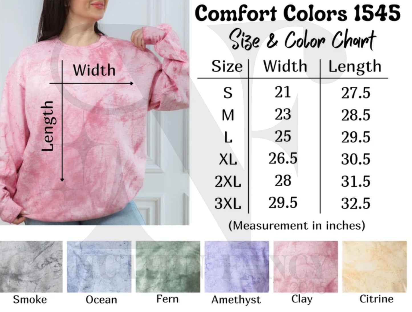 Varsity Witchy on Comfort Colors
