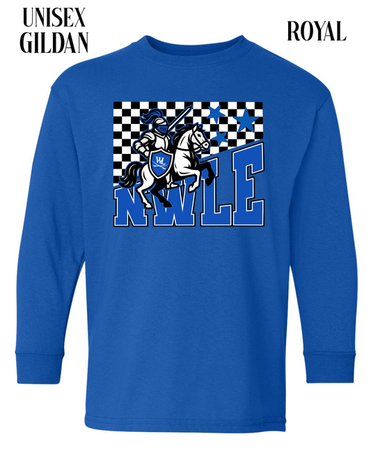 Royal Long Sleeve Tee