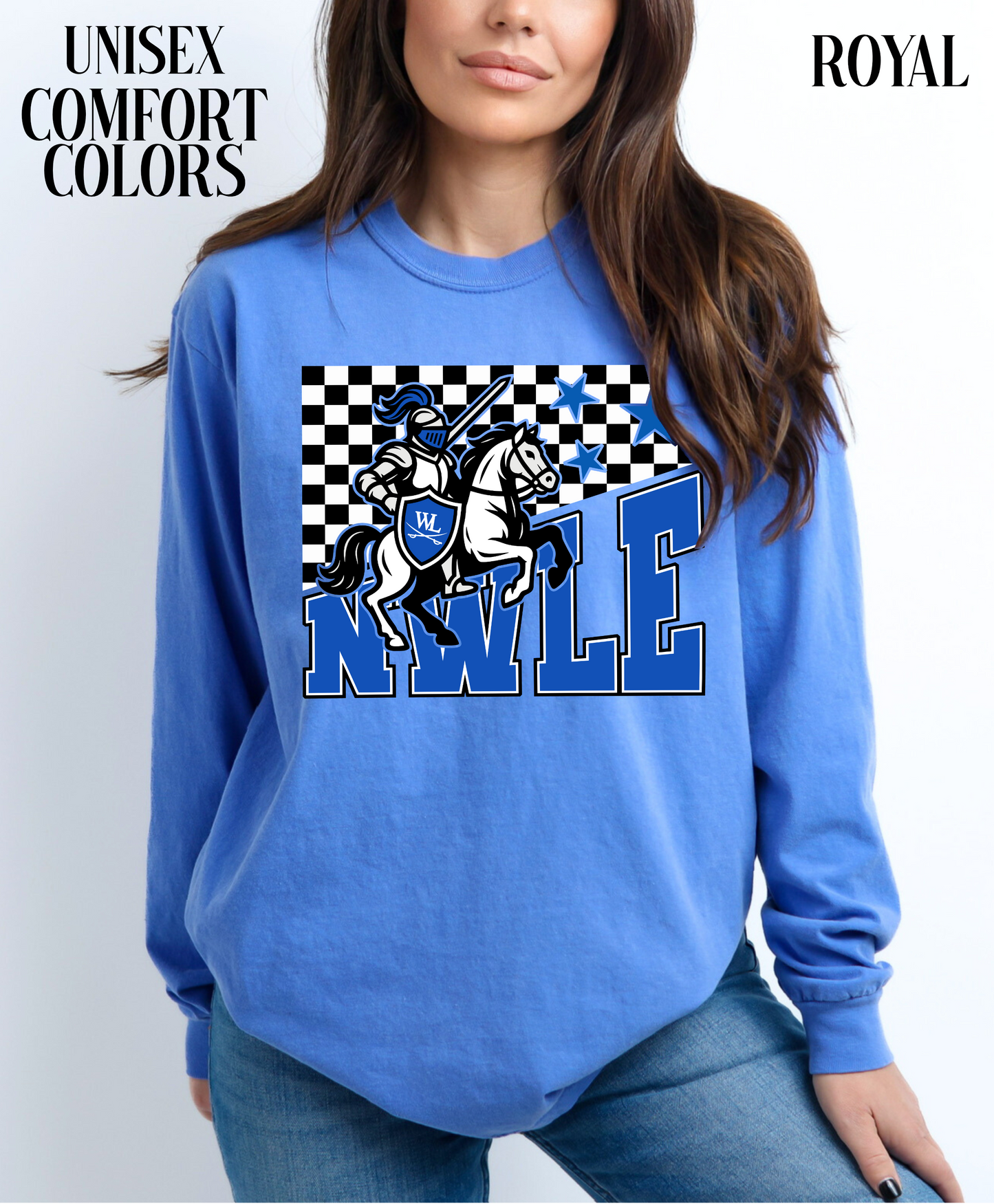 Royal Long Sleeve Tee