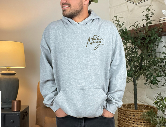 Upper Grades Camo Patch Grey Hoodie