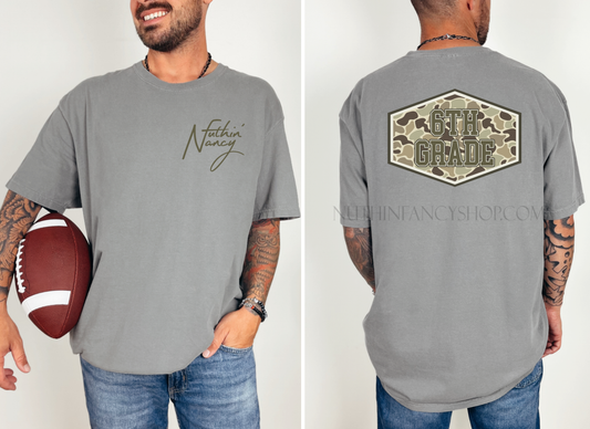 Comfort Colors Upper Grades Camo Patch