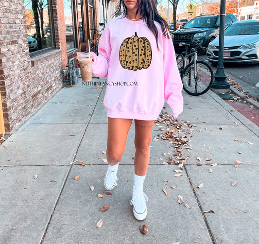 Spotted Pumpkin Sweatshirt