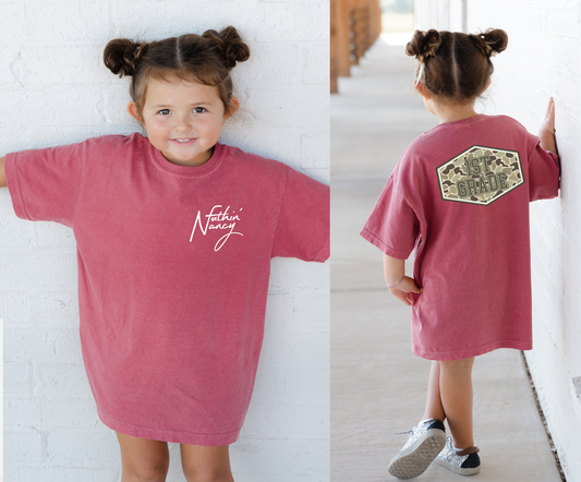 Camo Patch Grades on Vintage Red