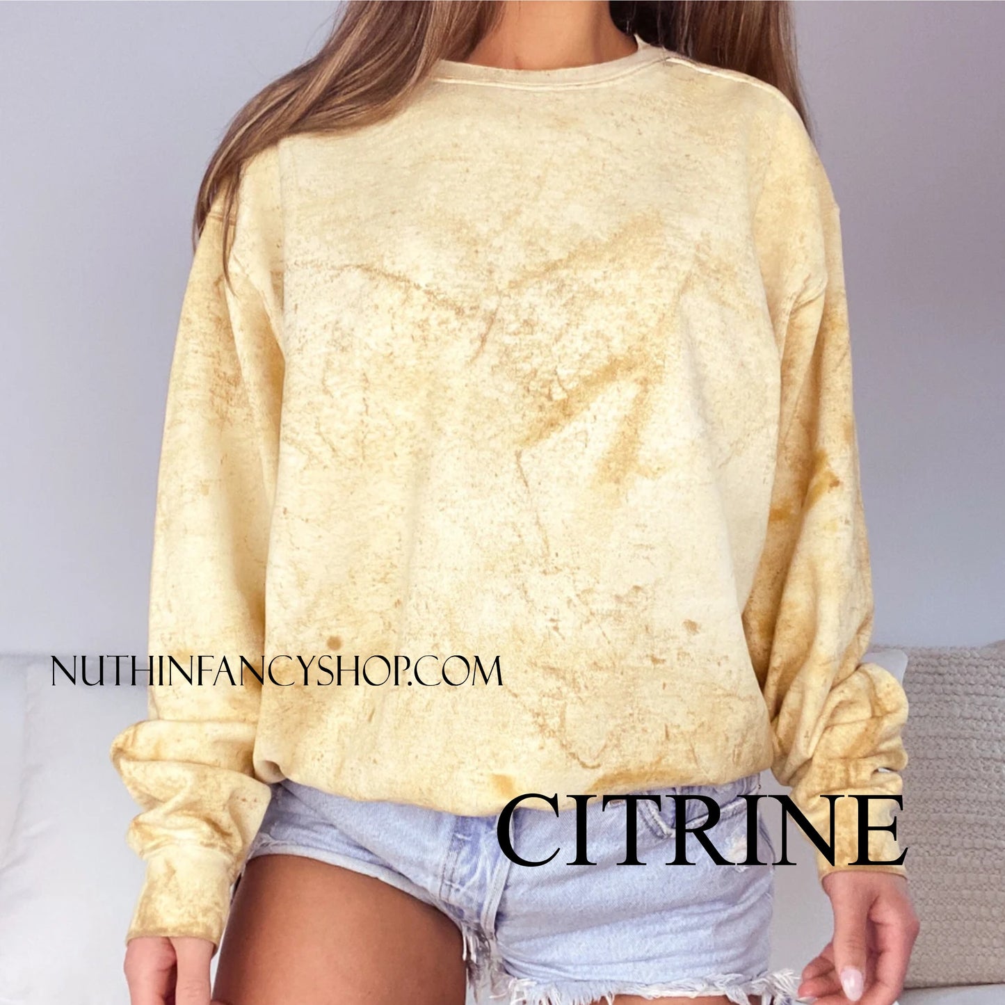 Comfort Colors Acid Wash Sweatshirt