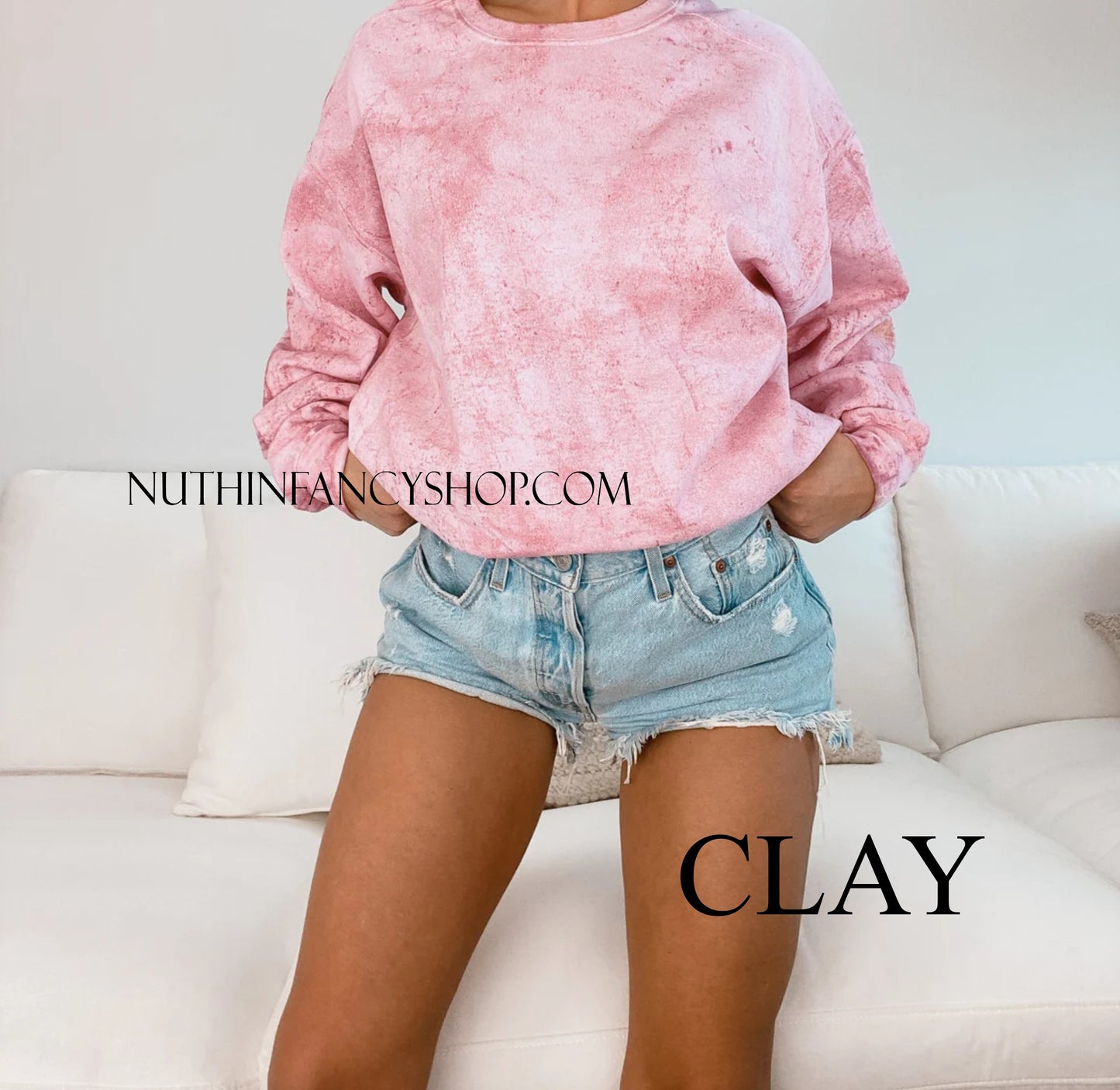 Comfort Colors Acid Wash Sweatshirt