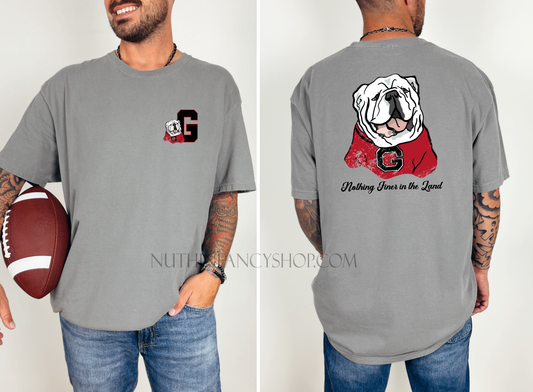 Front and Back Hand Drawn Finer in the Land