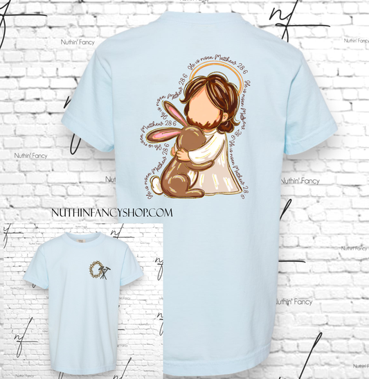 Faceless Jesus and A Bunny