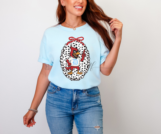 Hand Drawn Vintage Cardinal