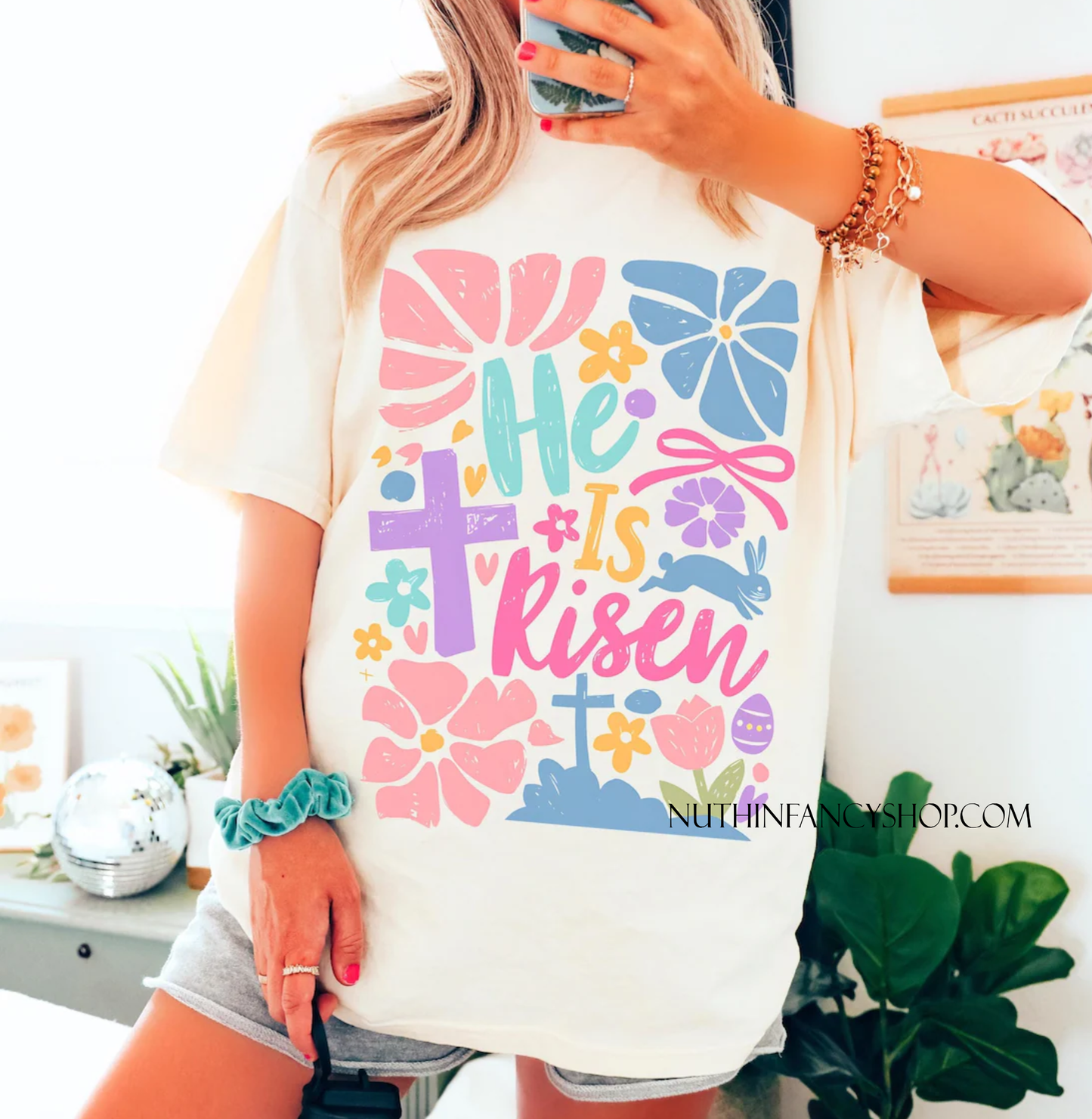 He is Risen Boho Collage
