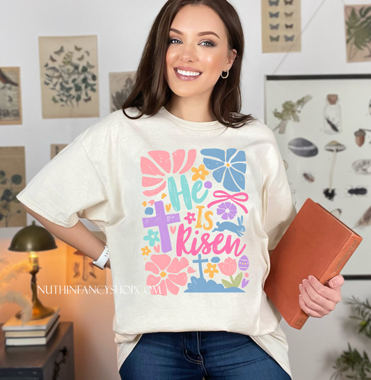 He is Risen Boho Collage