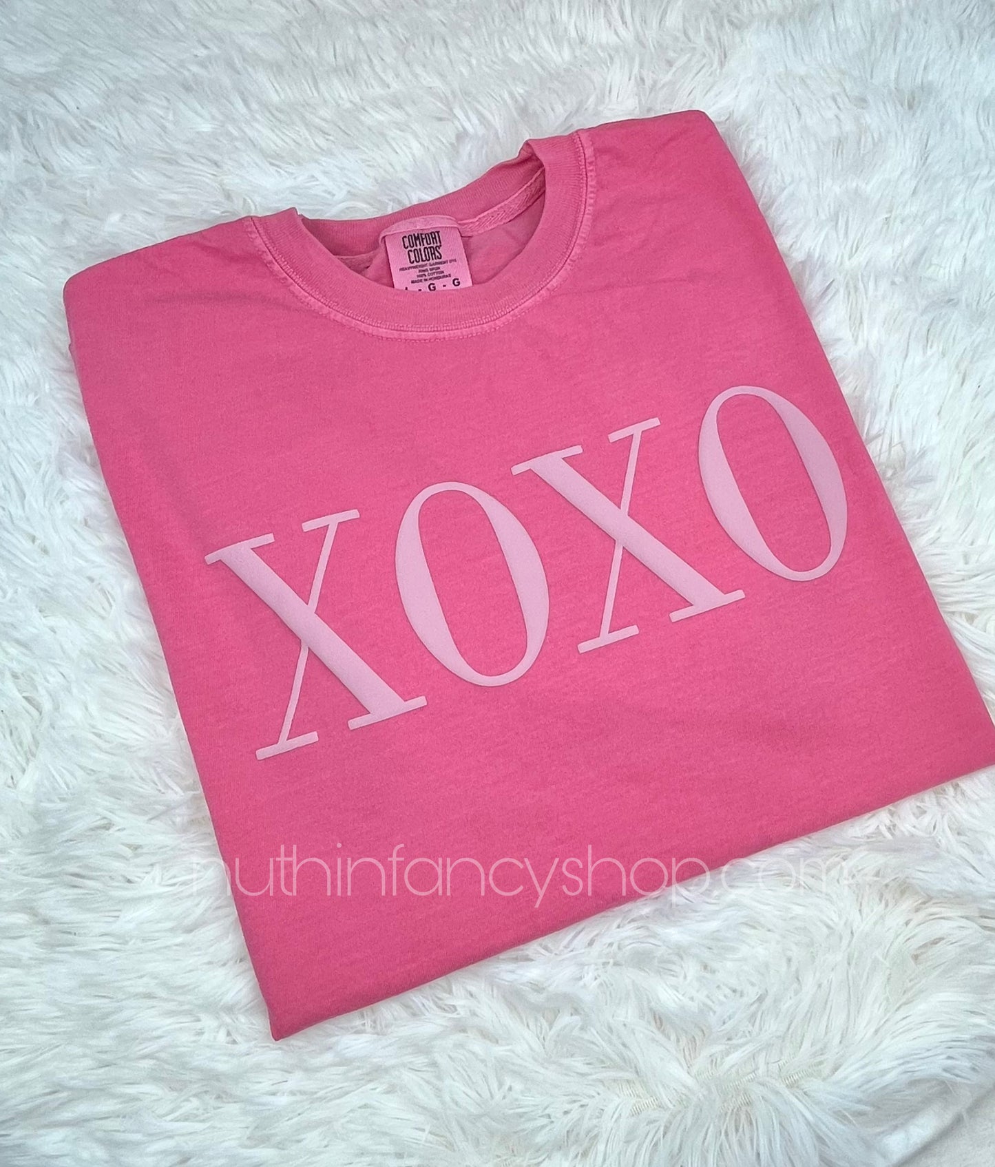 XOXO Puff, Hot Pink