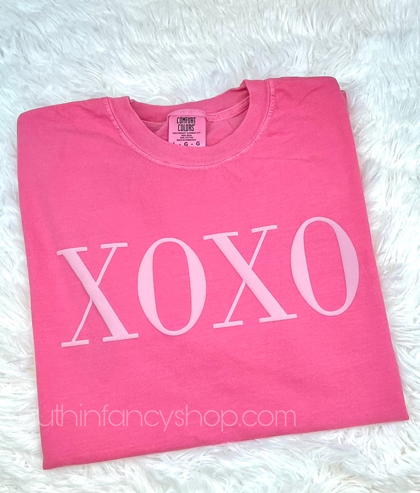XOXO Puff, Hot Pink