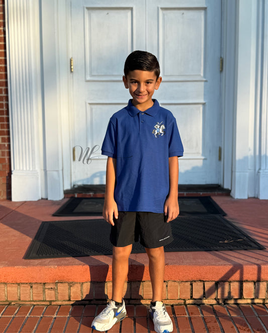 Man on the Horse Silk Touch Polo, Raiders