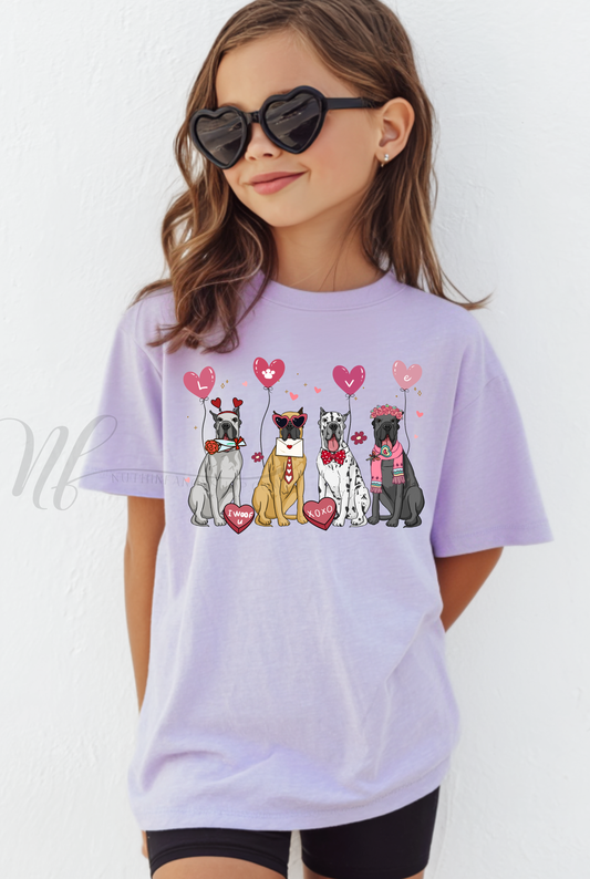 I Woof You Valentine Dogs