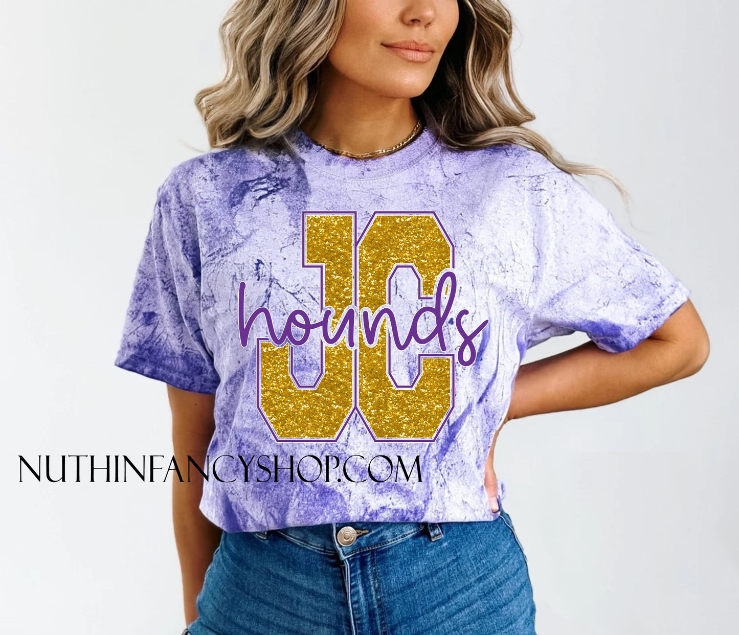 JC Hounds Bold Faux Glitter