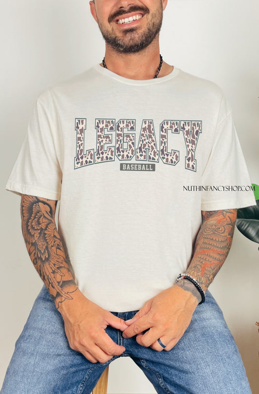 Varsity Style Legacy in Tan Camo on Ivory