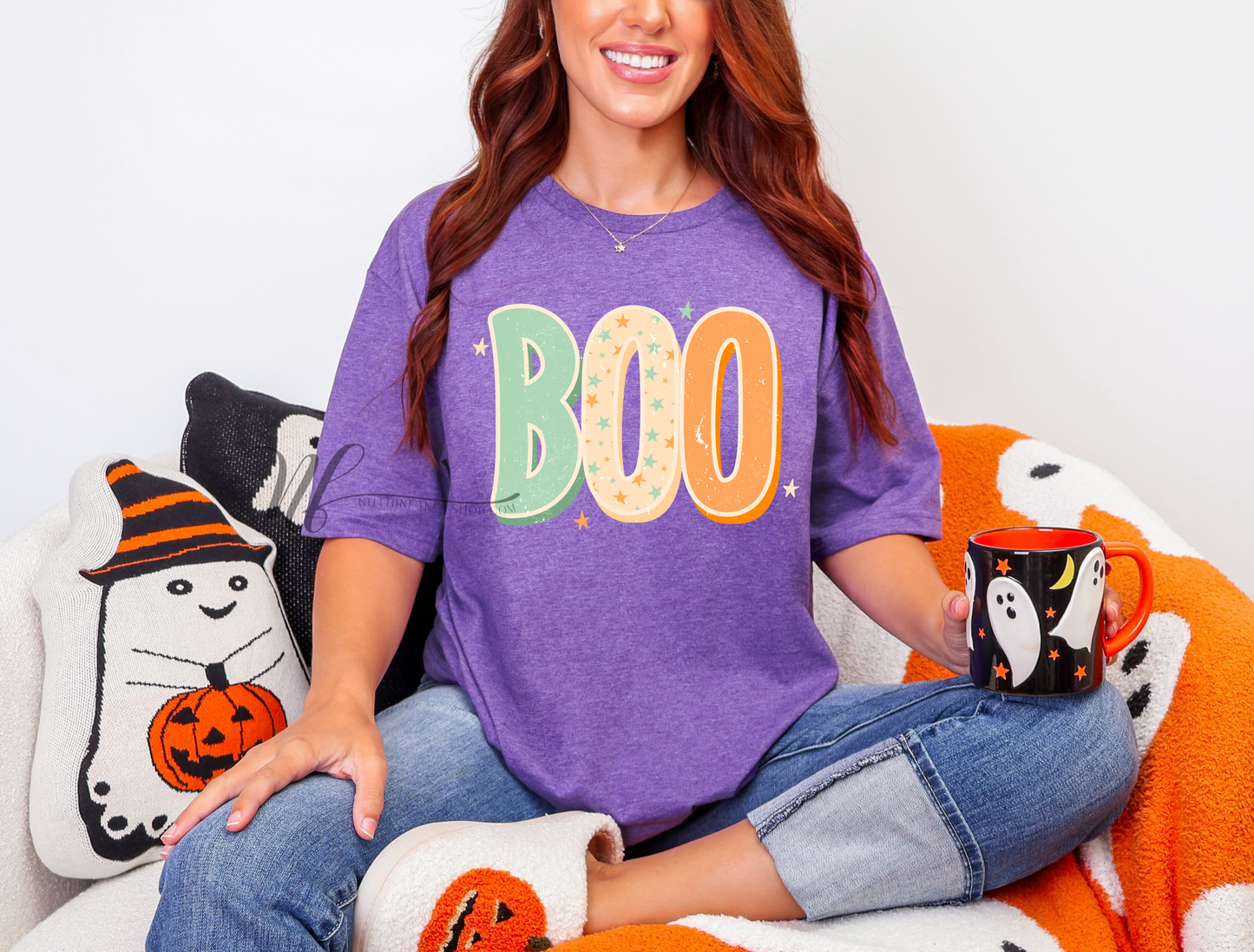 Boo Minty Grunge on Violet