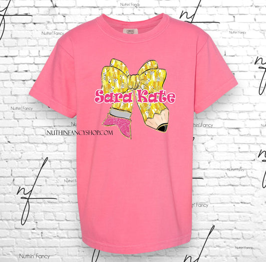 Personalized Brushstroke Pencil