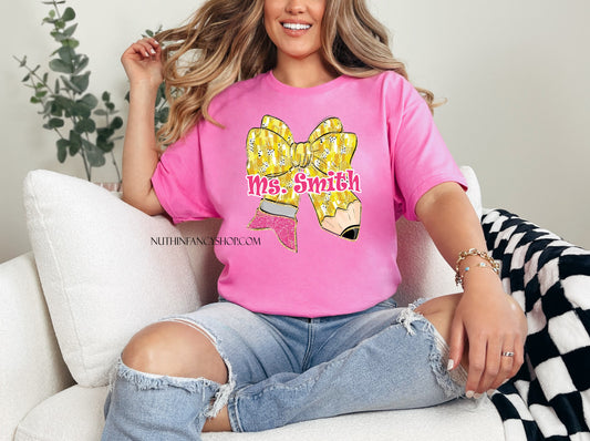 Personalized Brushstroke Pencil