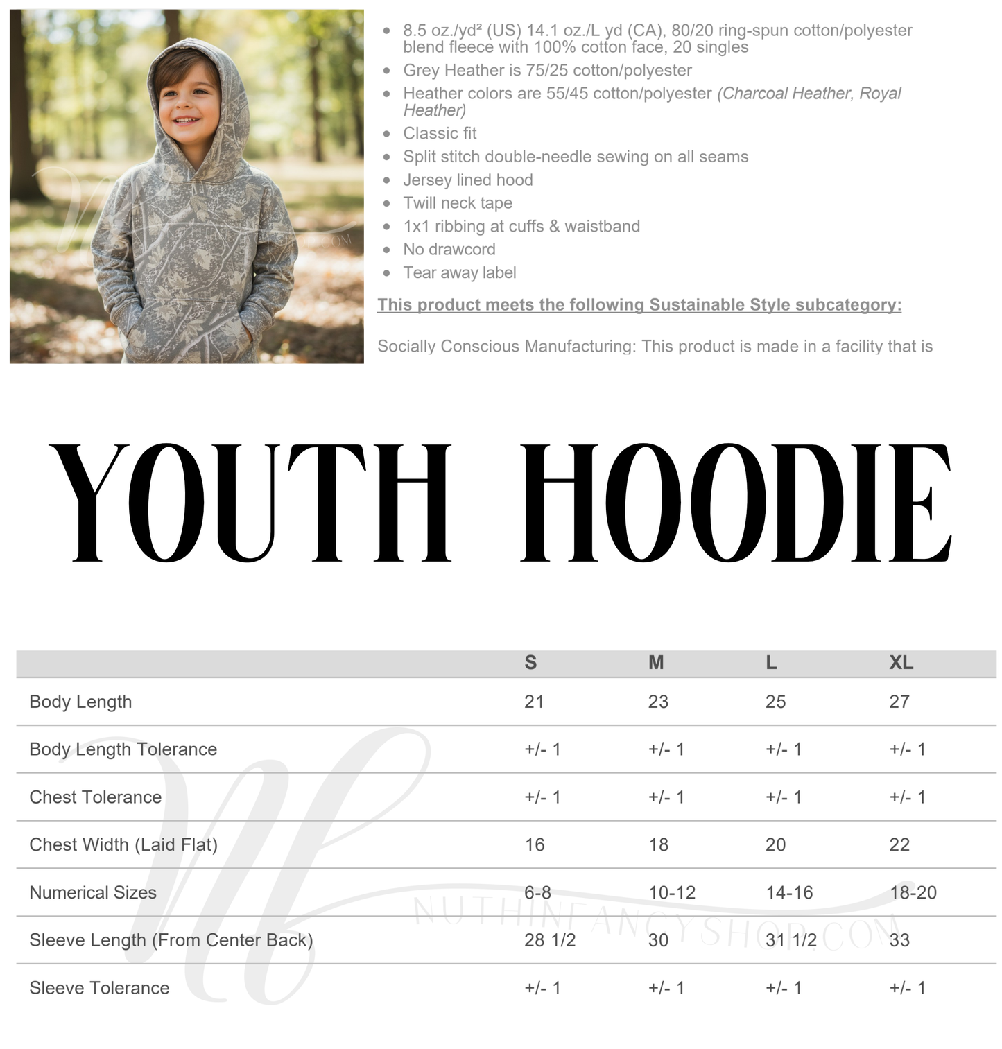 Jesus is King, Washed Out Camo Hoodie