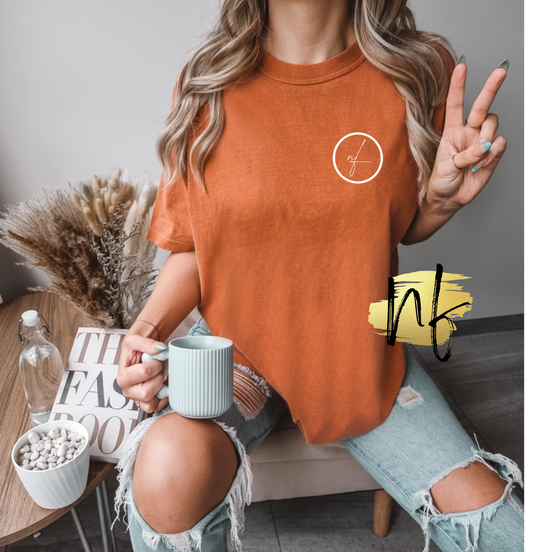 Comfort Colors Nuthin' Fancy Logo Tee