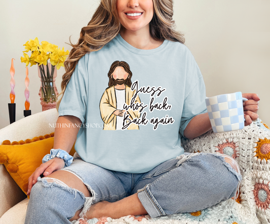 Back Again on Light Blue