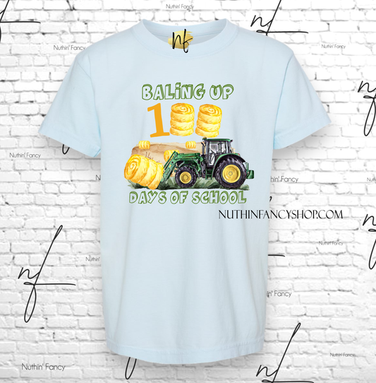 Baling Up 100 Days of School