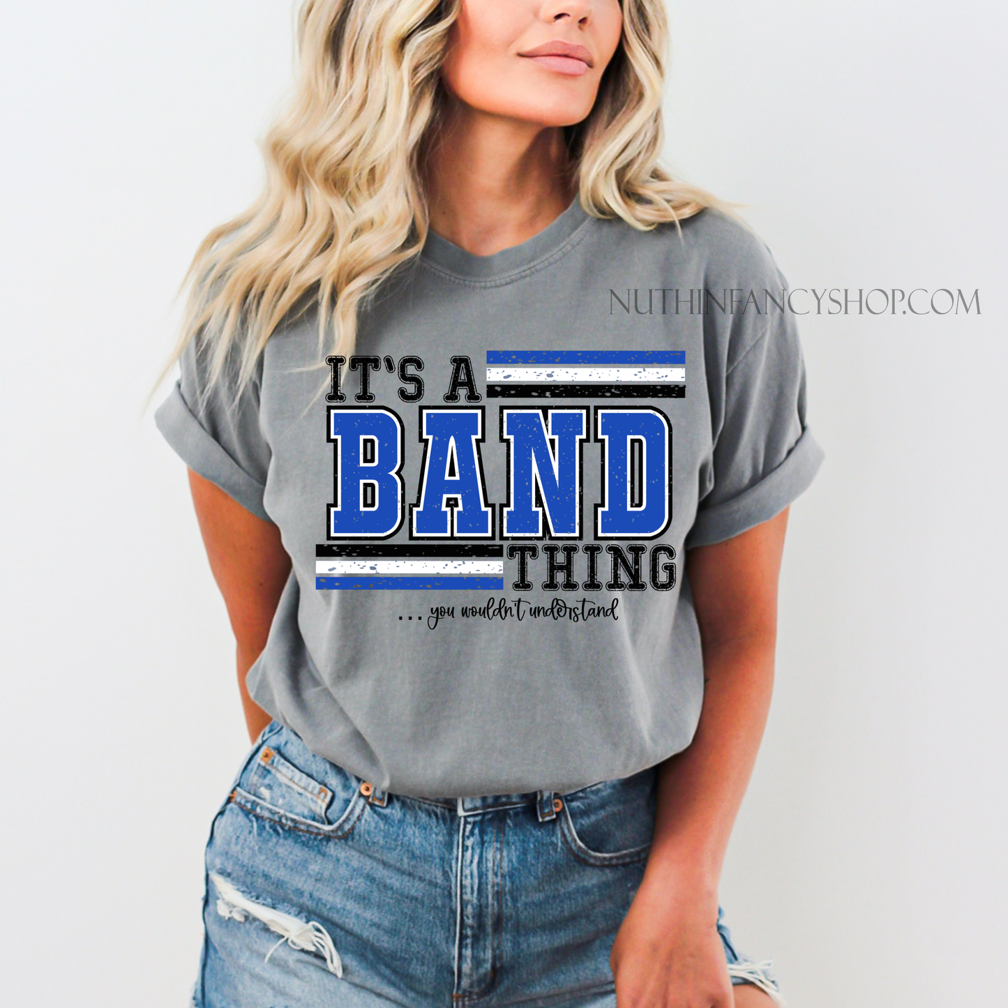 It's A Band Thing, Blue and White