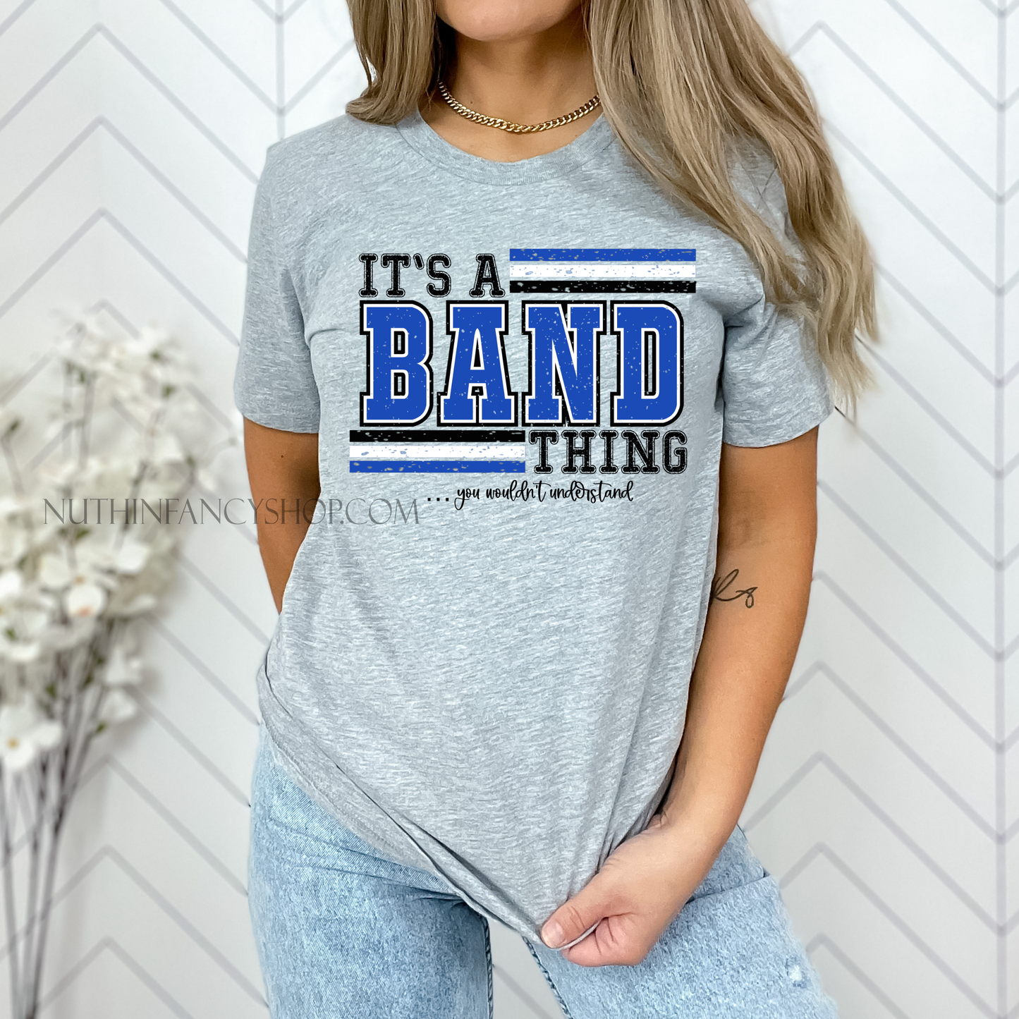 It's A Band Thing, Blue and White