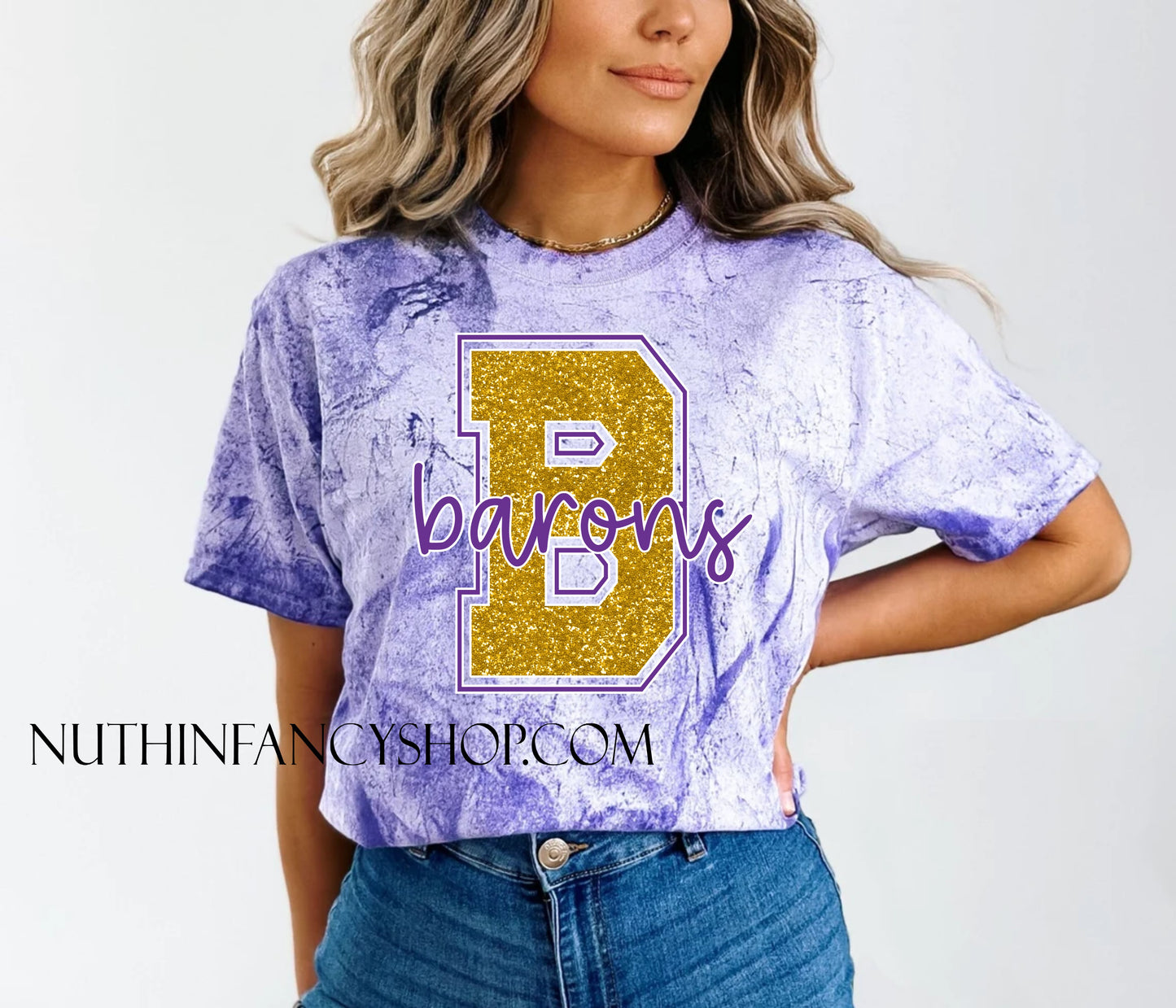 Bleckley Bold Faux Glitter
