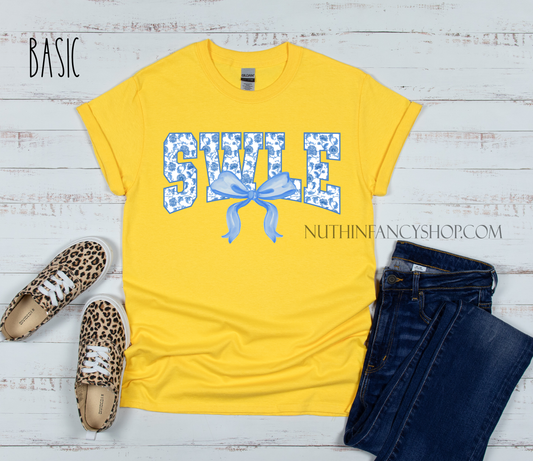SWLE Preppy Floral on Yellow