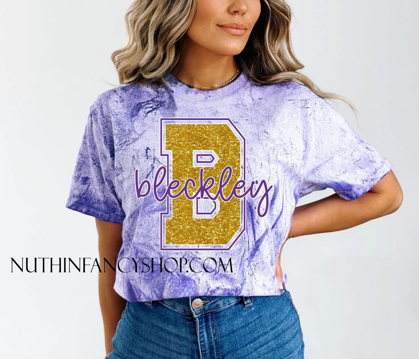 Bleckley Bold Faux Glitter
