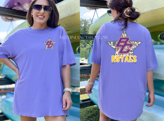 Royals Camo Star on Violet