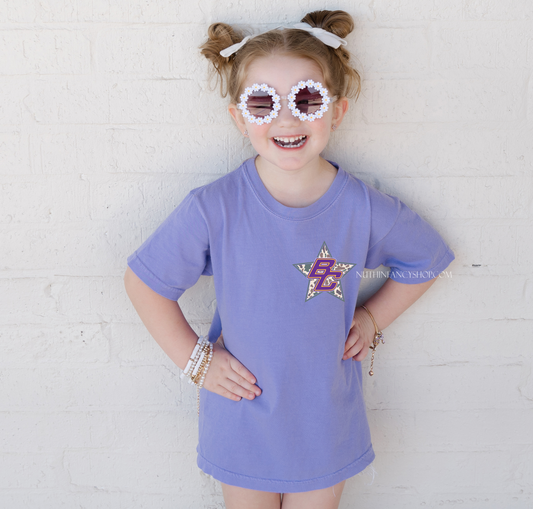 Royals Camo Star on Violet