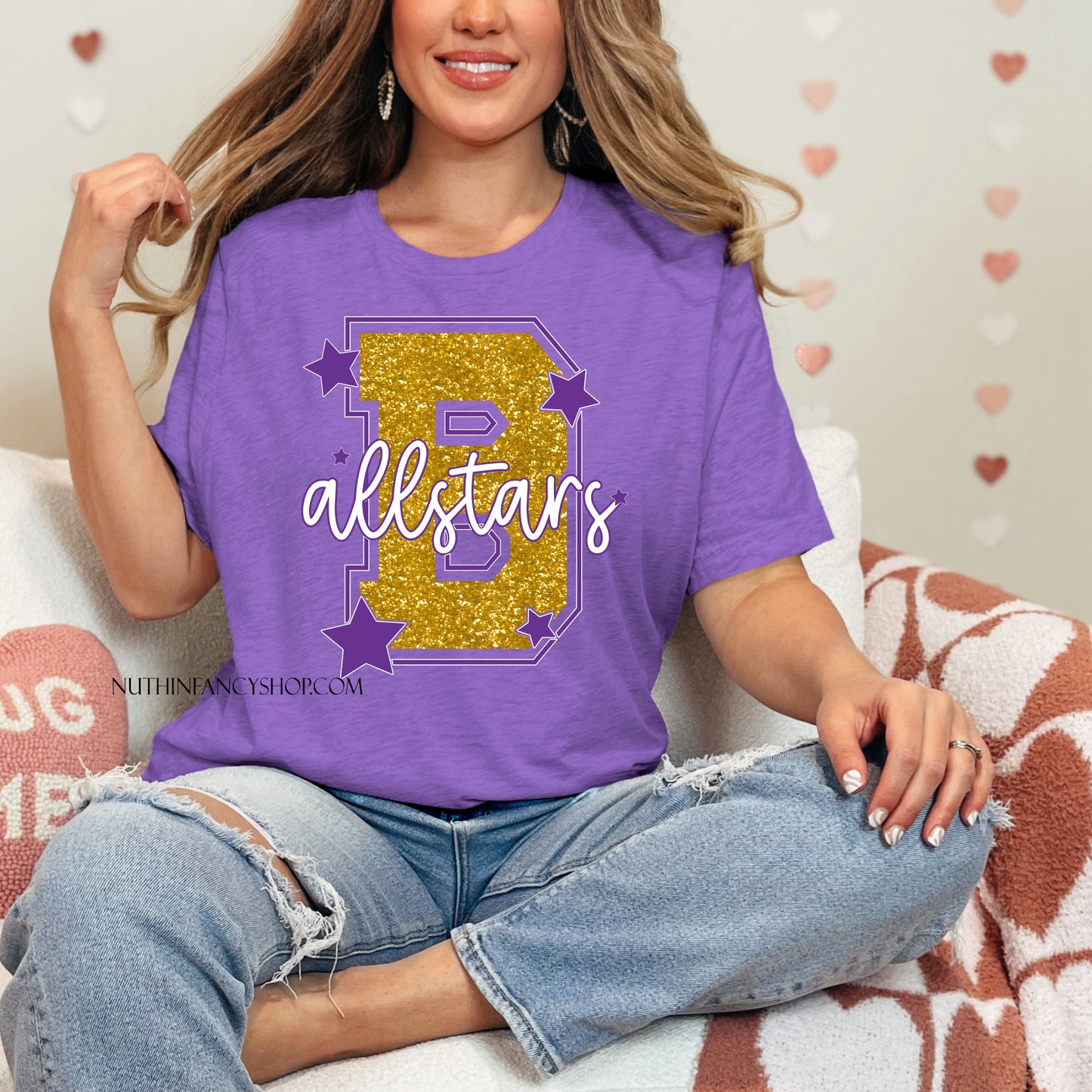 Bleckley ALLSTARS Bold Faux Glitter