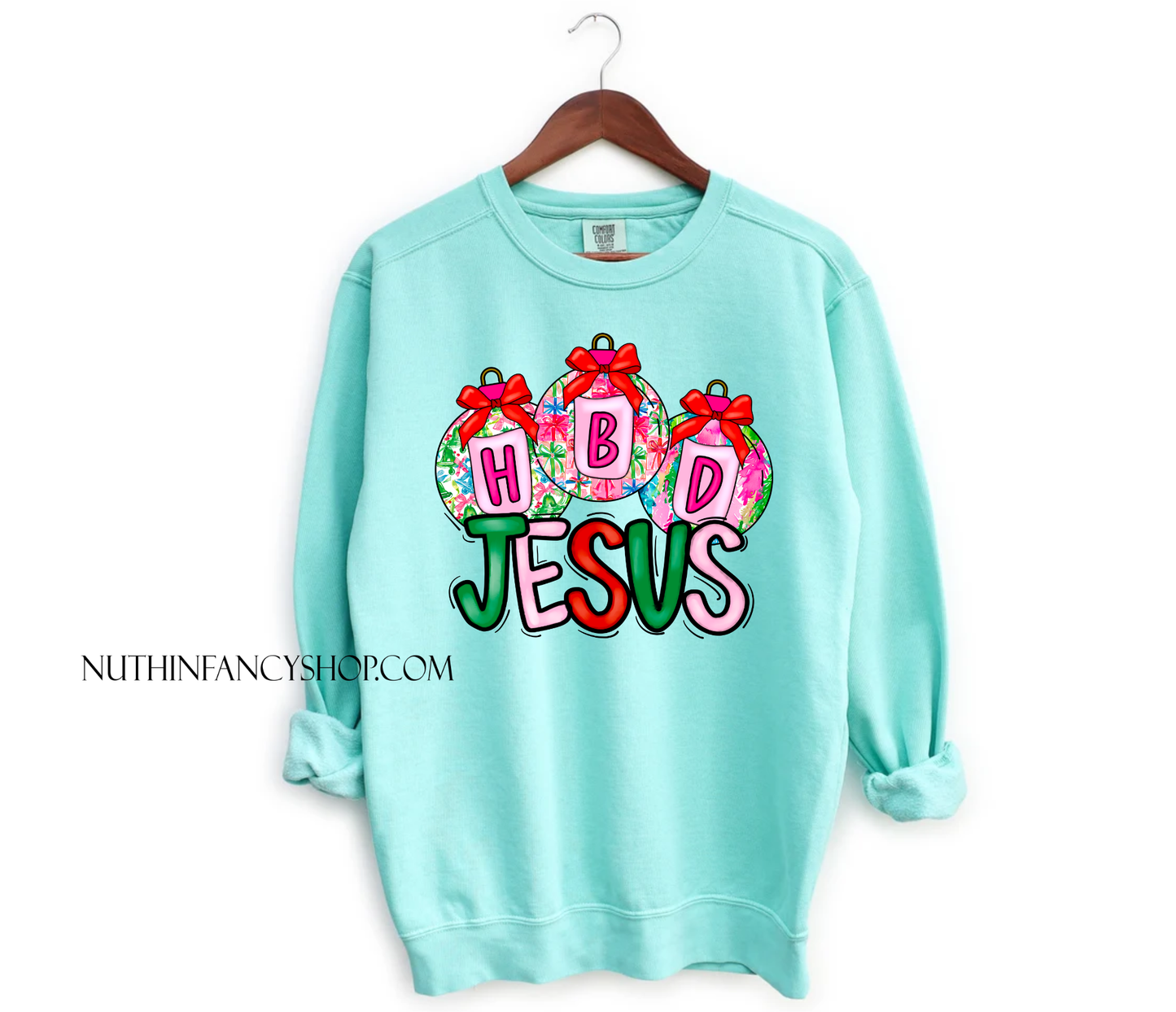 HBD Jesus Ornaments