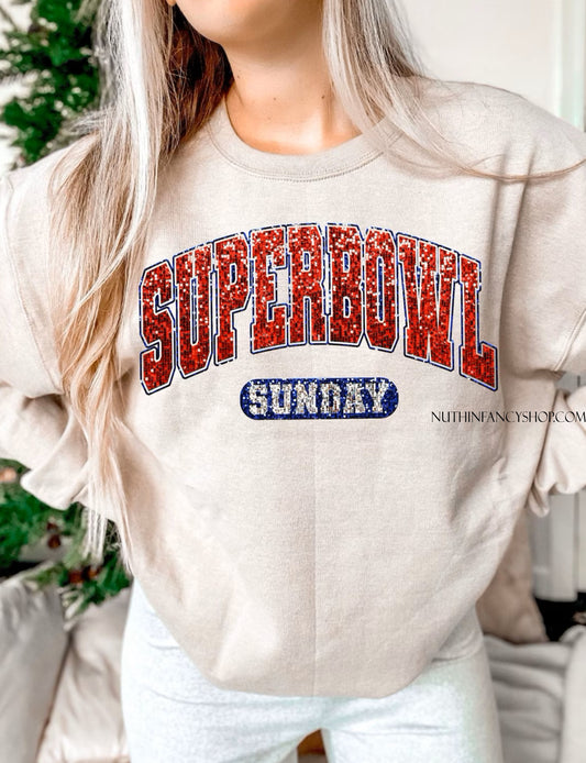 Ivory SUPERB0WL Faux Sequin