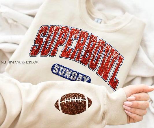 Ivory SUPERB0WL Faux Sequin