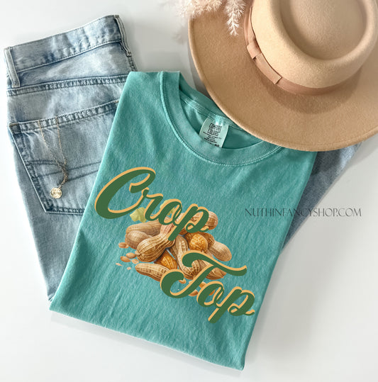 Peanuts Crop Top, Several Color Options