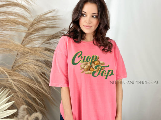 Peanuts Crop Top, Several Color Options