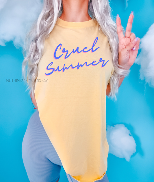 Cruel Summer Retro Vibes