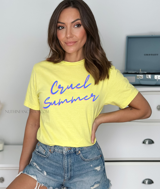 Cruel Summer Retro Vibes