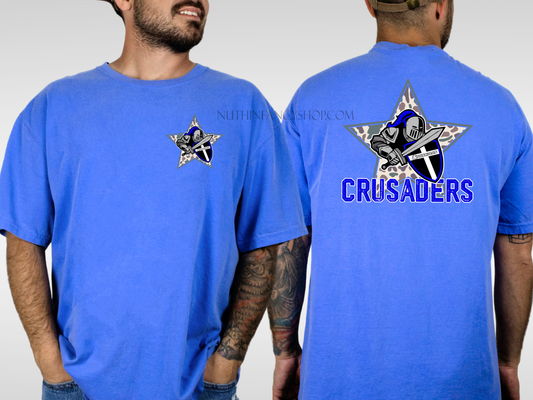 Crusaders Camo Star on Royal