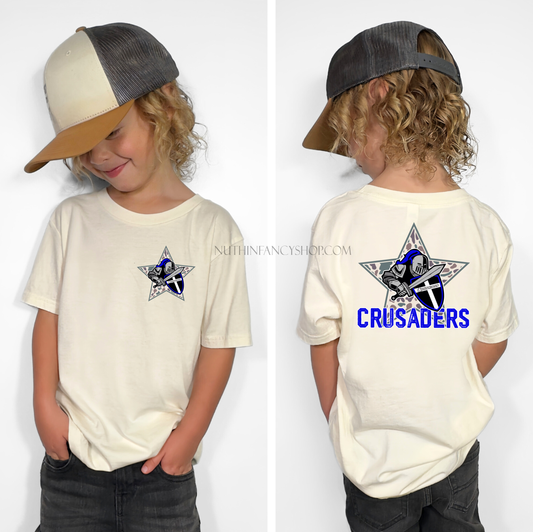Crusaders Camo Star on Ivory