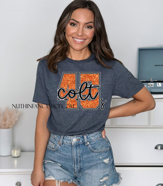 Colt 45s Faux Glitter