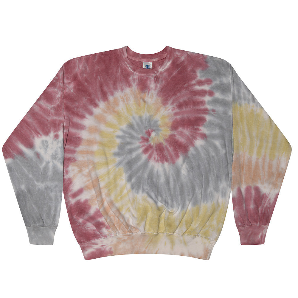 ADULT Tie Dye Sweatshirt Blank (MORE COLOR OPTIONS)
