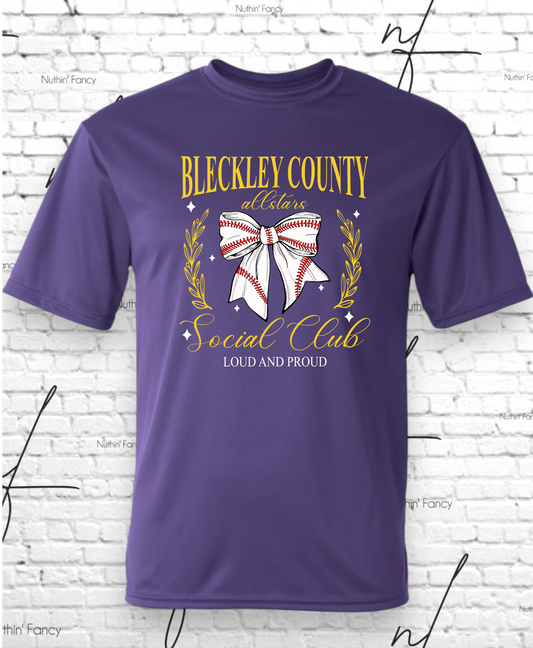 Bleckley County All Stars Baseball Dri Fit