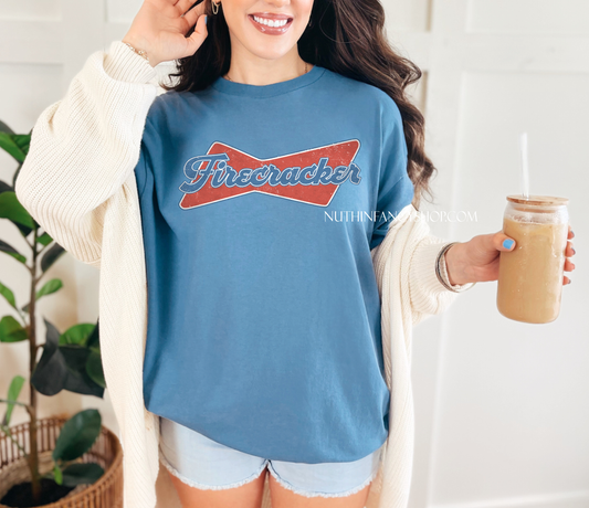 Vintage Firecracker on Denim