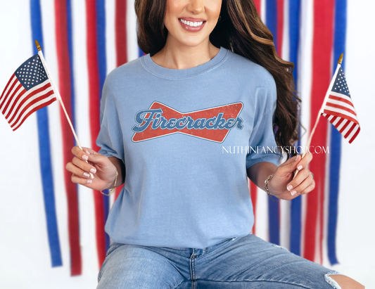 Vintage Firecracker on Denim