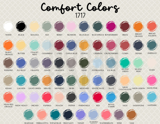 Comfort Colors Nuthin' Fancy Logo Tee